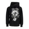 Propaganda, Felpa Cappuccio Uomo Mouth Hoodie, Black