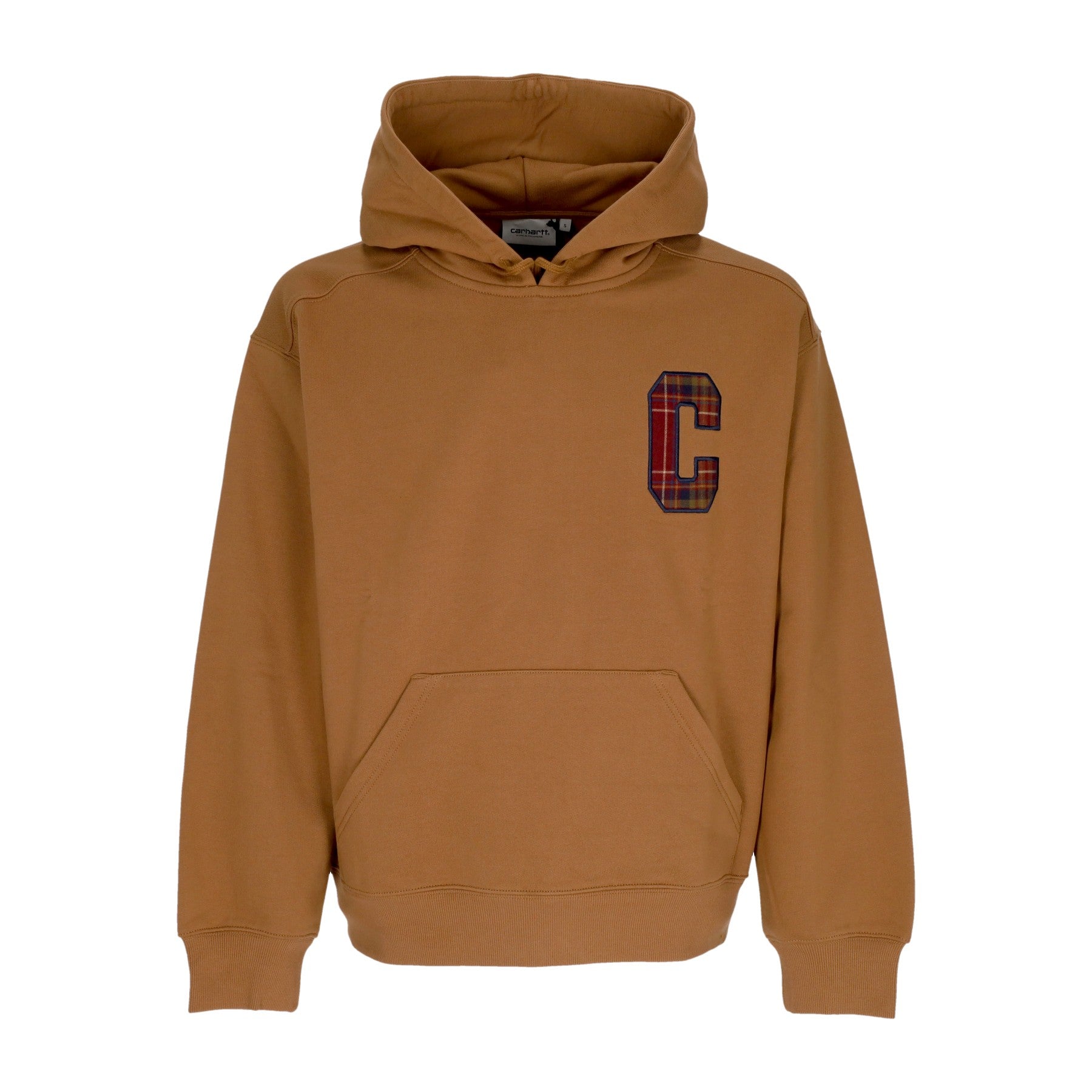 Carhartt Wip, Felpa Cappuccio Uomo Wiles Hooded, Hamilton Brown