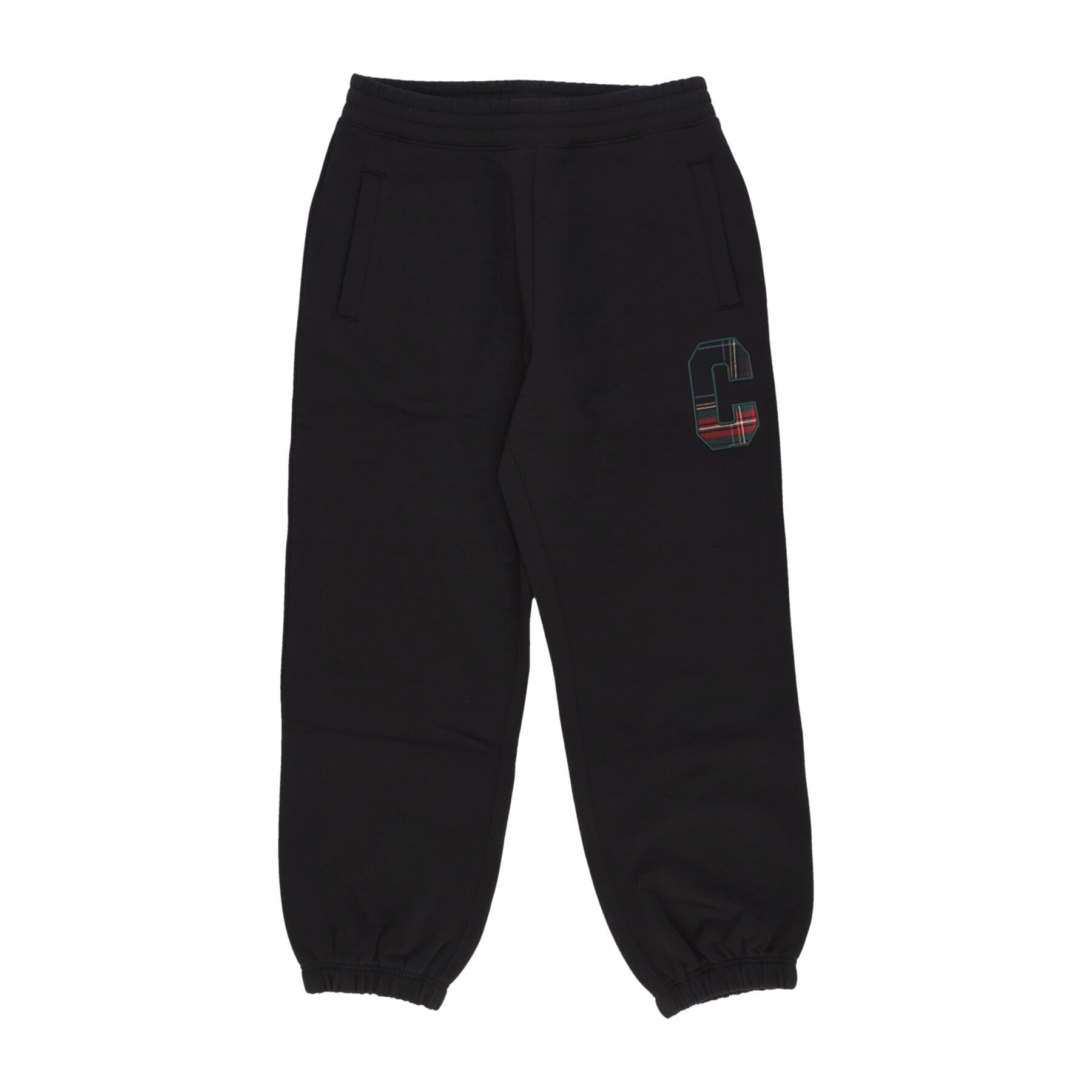 Carhartt Wip, Pantalone Tuta Felpato Uomo Wiles Sweat Pant, Black