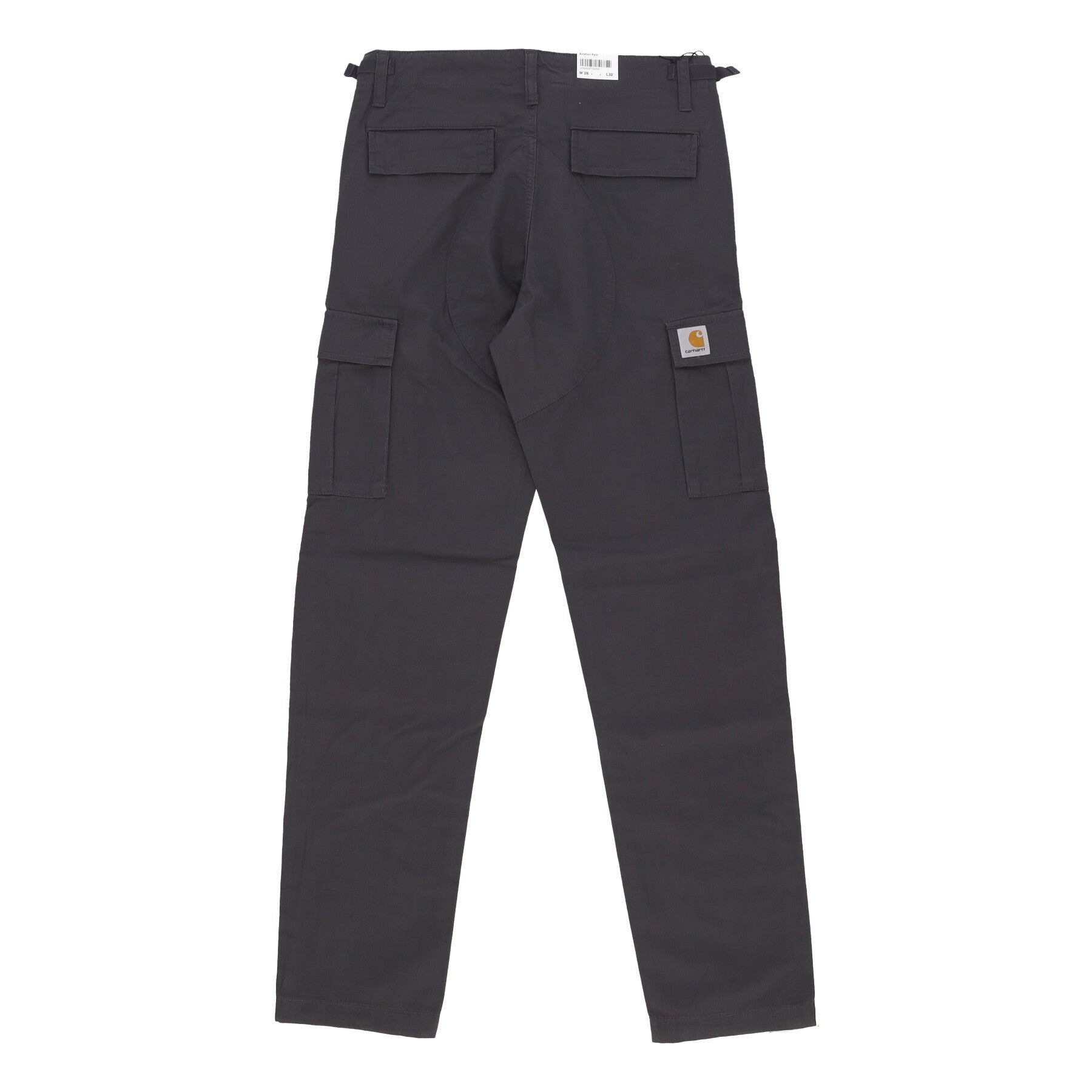 Carhartt Wip, Pantalone Lungo Uomo Aviation Pant, Blacksmith Rinsed