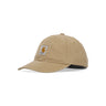 Carhartt Wip, Cappellino Visiera Curva Uomo Dune Cap, Dusty H Brown