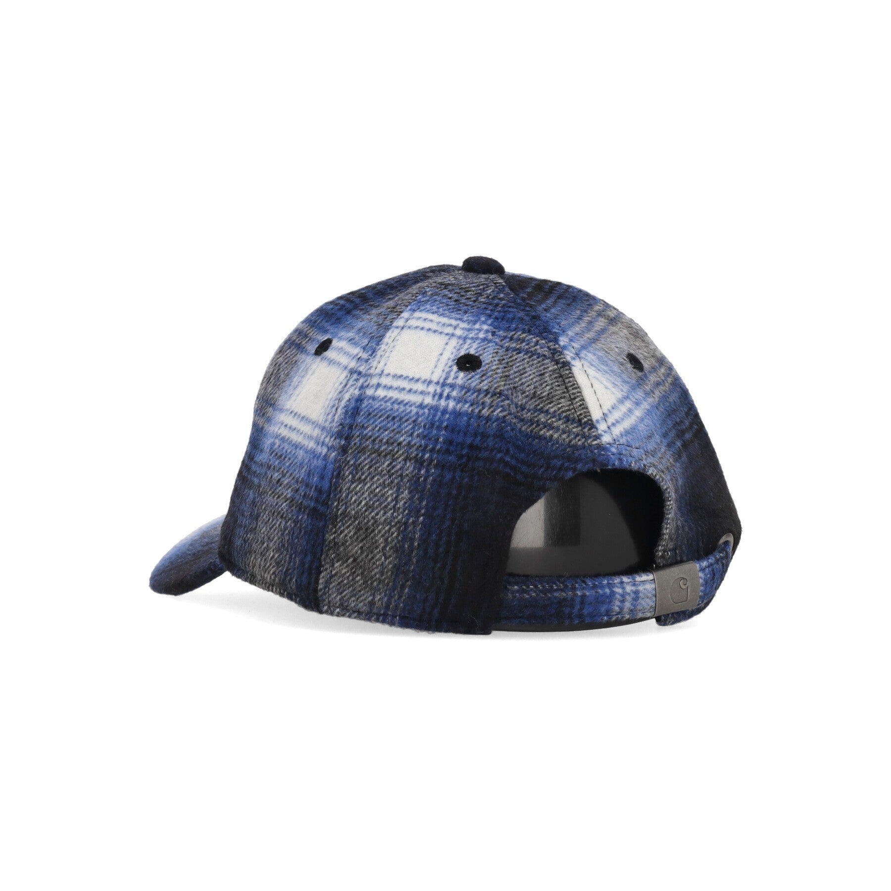 Carhartt Wip, Cappellino Visiera Curva Uomo Moreau Cap, Moreau Check/liberty/black