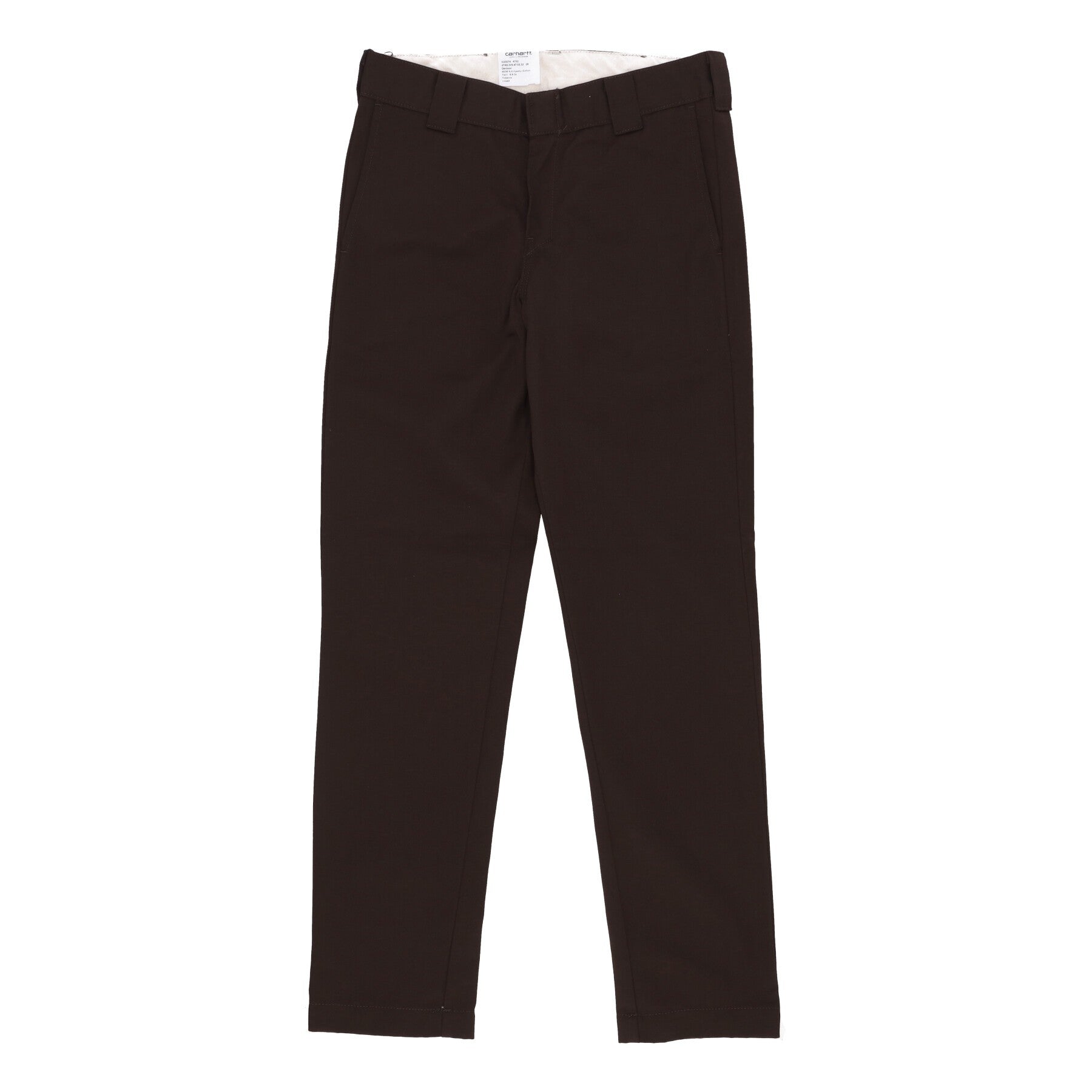 Carhartt Wip, Pantalone Lungo Uomo Master Pant, Tobacco Rinsed