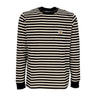 Carhartt Wip, Maglietta Manica Lunga Uomo L/s Seidler Pocket Tee, Seidler Stripe/salt/black