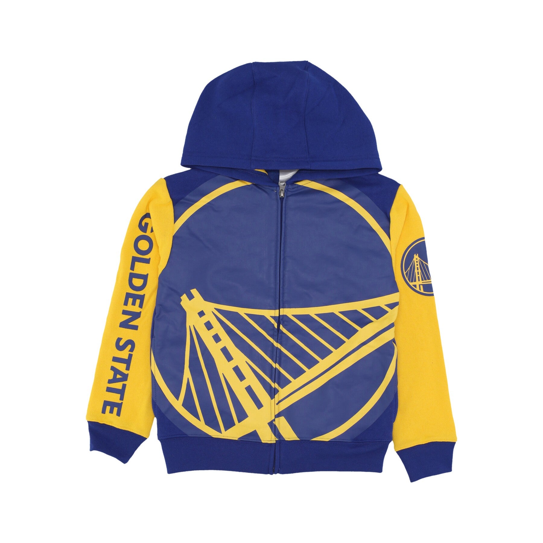 Nike Nba, Felpa Cappuccio Zip Ragazzo Nba Poster Board Cb Full Zip Hoodie Golwar, Original Team Colors