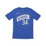 Nike Nba, Maglietta Ragazzo Nba City Edition Tee No 34 Giannis Antetokounmpo Milbuc, Original Team Colors