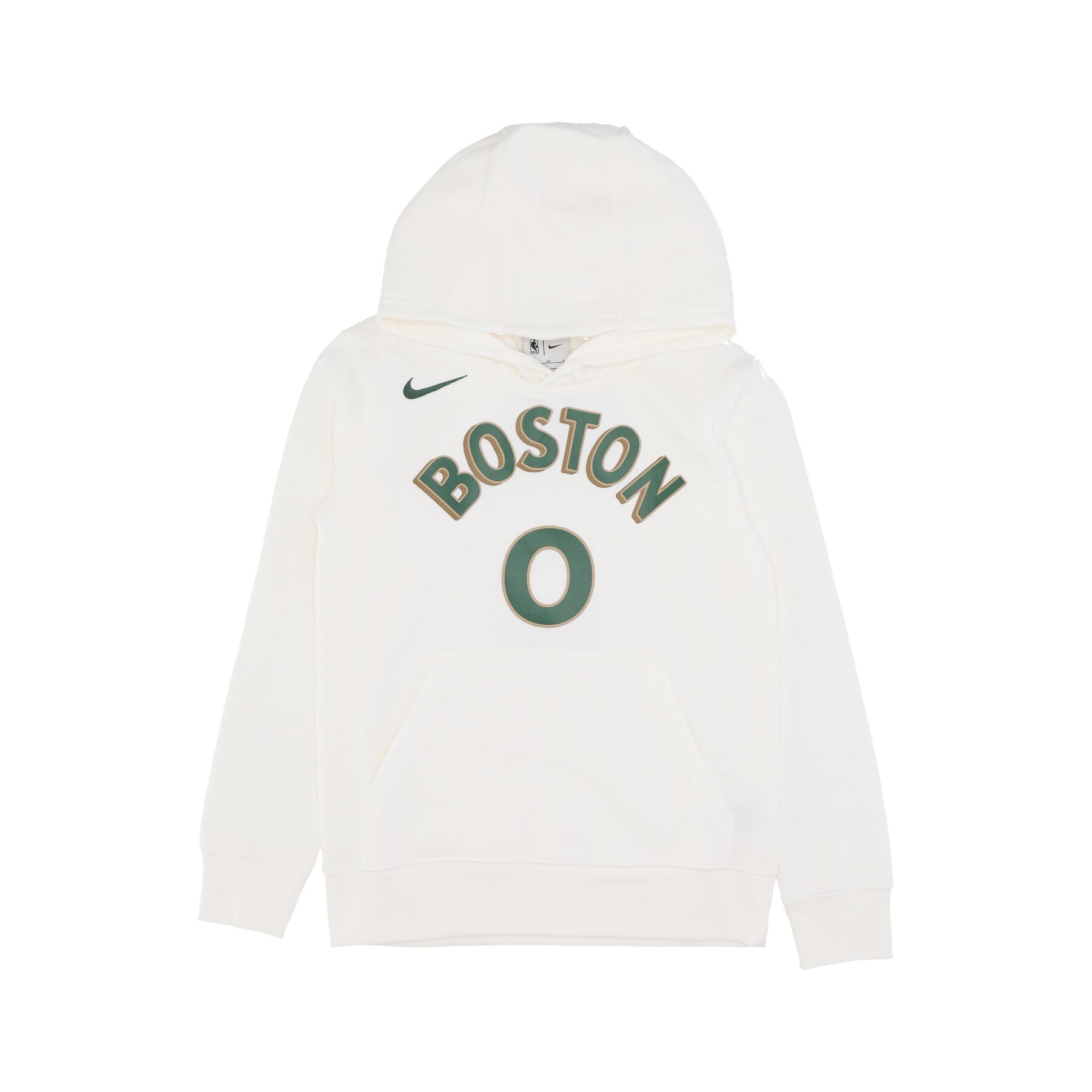 Nike Nba, Felpa Cappuccio Ragazzo Nba Club Hoodie Po Ce No 0 Jayson Tatum Boscel, Original Team Colors