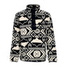 Columbia, Giubbotto Pile Infilabile Uomo Helvetia Half Snap Fleece, Black Checkered