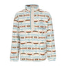 Columbia, Giubbotto Pile Infilabile Uomo Helvetia Half Snap Fleece, Stone Blue Checkered