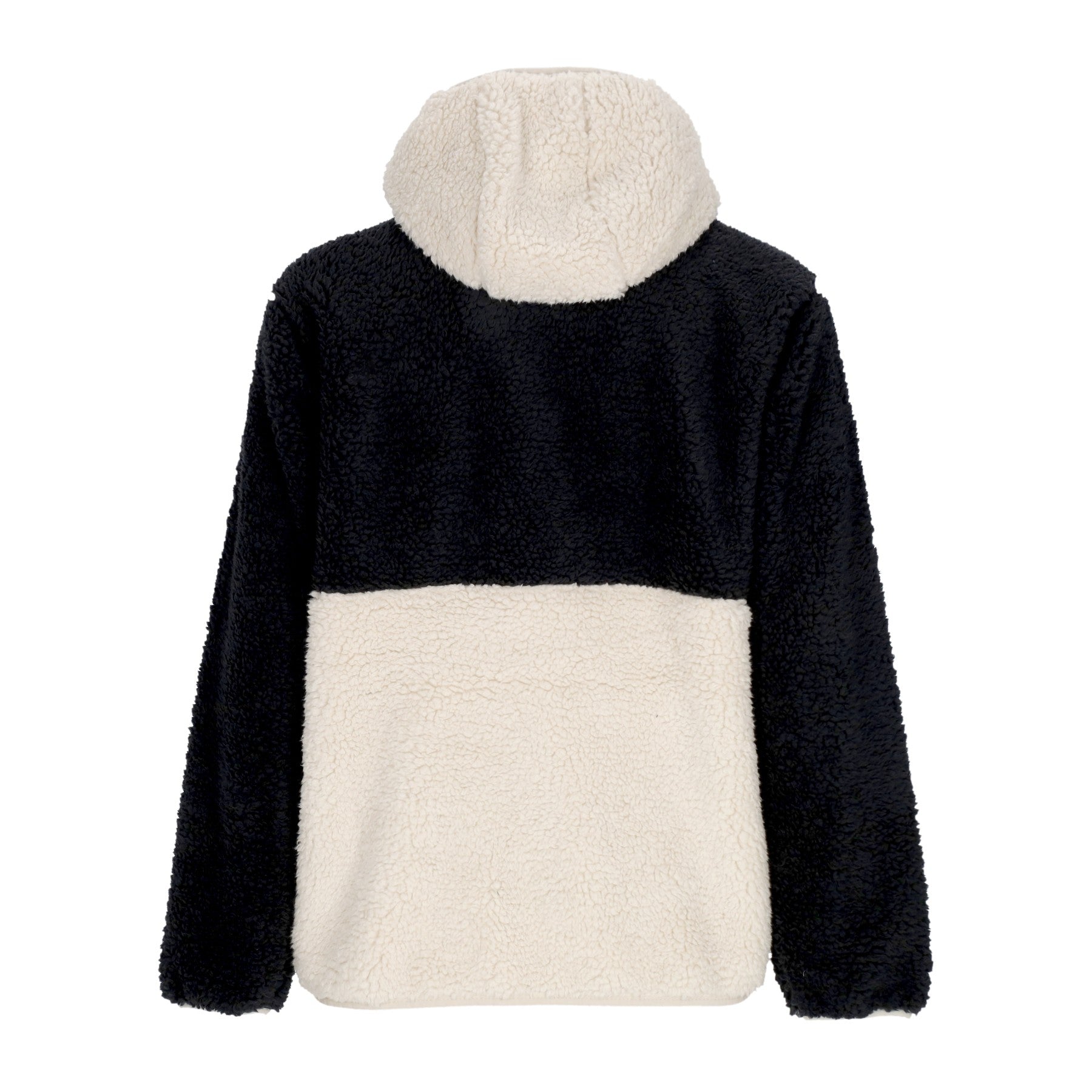 Columbia, Orsetto Uomo Backbowl Sherpa Hoodie, Black/dark Stone