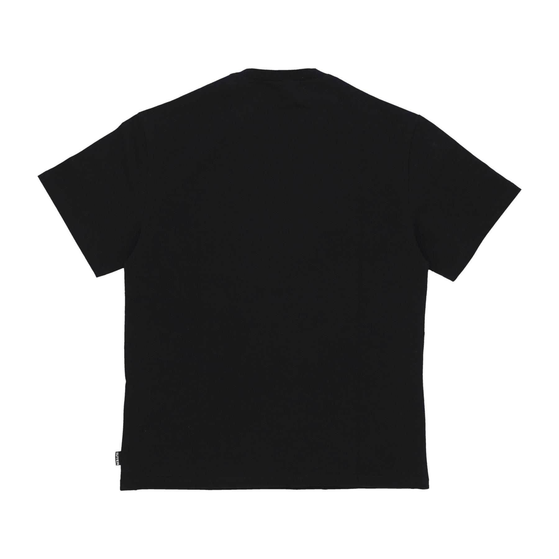 Iuter, Maglietta Uomo Vape Tee, Black