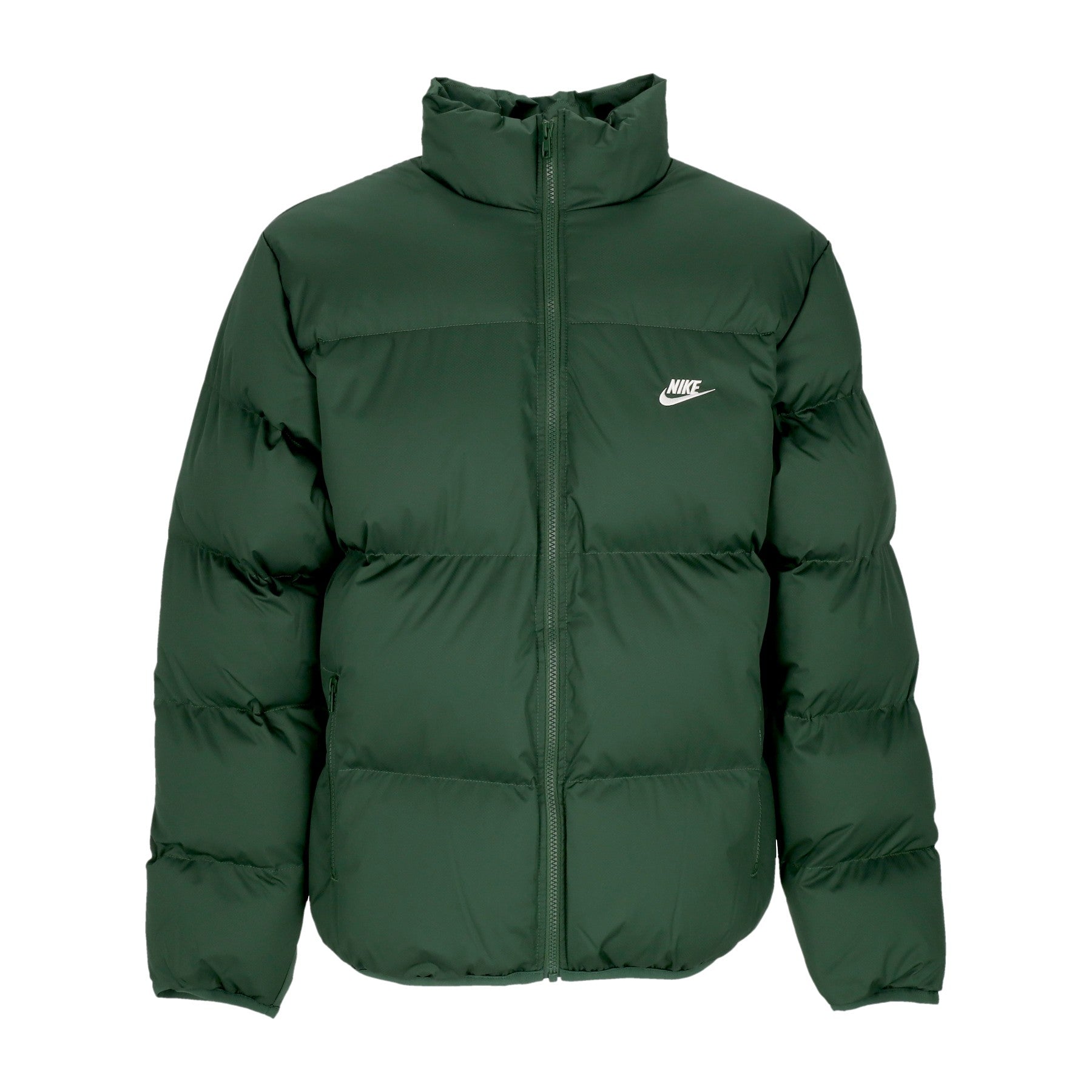 Nike, Piumino Uomo Club Puffer Jacket, Fir/white