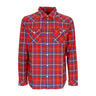 Salty Crew, Camicia Manica Lunga Uomo Herdsman Flannel L/s Shirt, Red