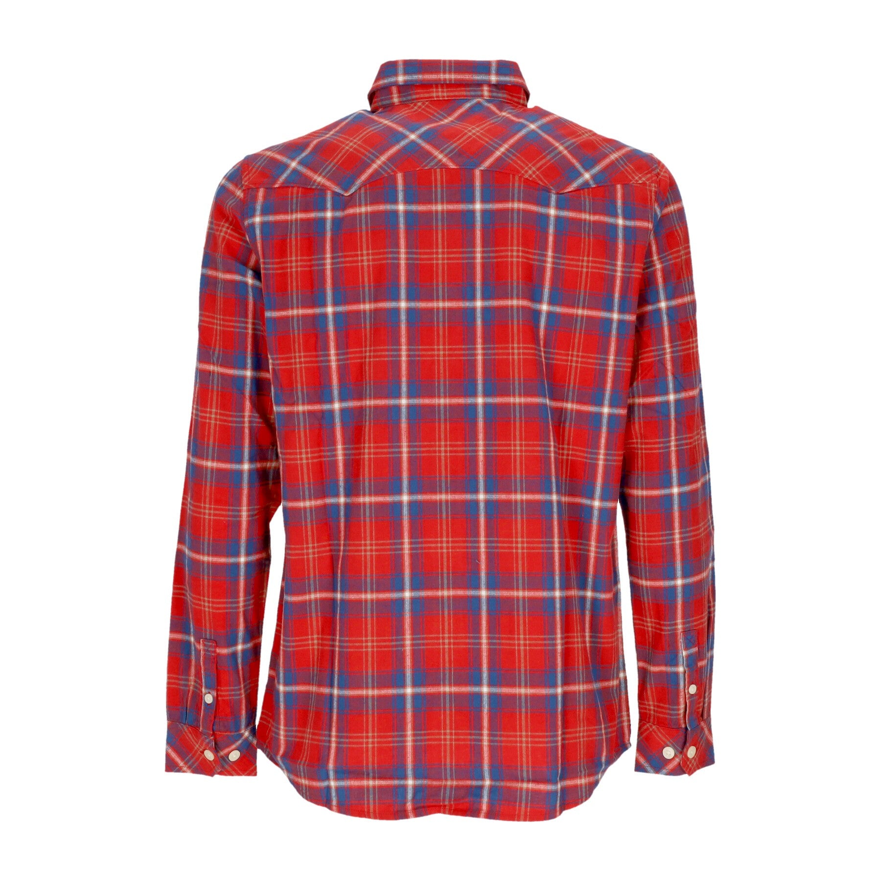 Salty Crew, Camicia Manica Lunga Uomo Herdsman Flannel L/s Shirt, Red