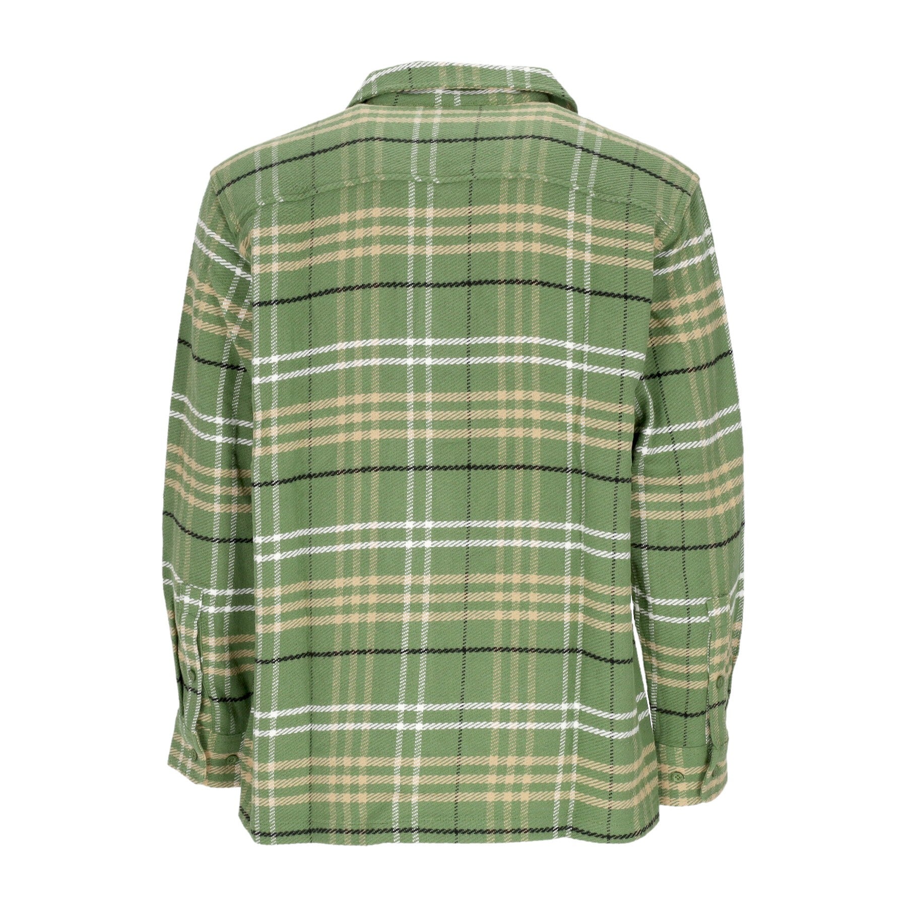 Huf, Camicia Manica Lunga Uomo Westridge Woven Shirt, Avocado