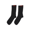 Propaganda, Calza Media Uomo Logo Vertical Socks, Black