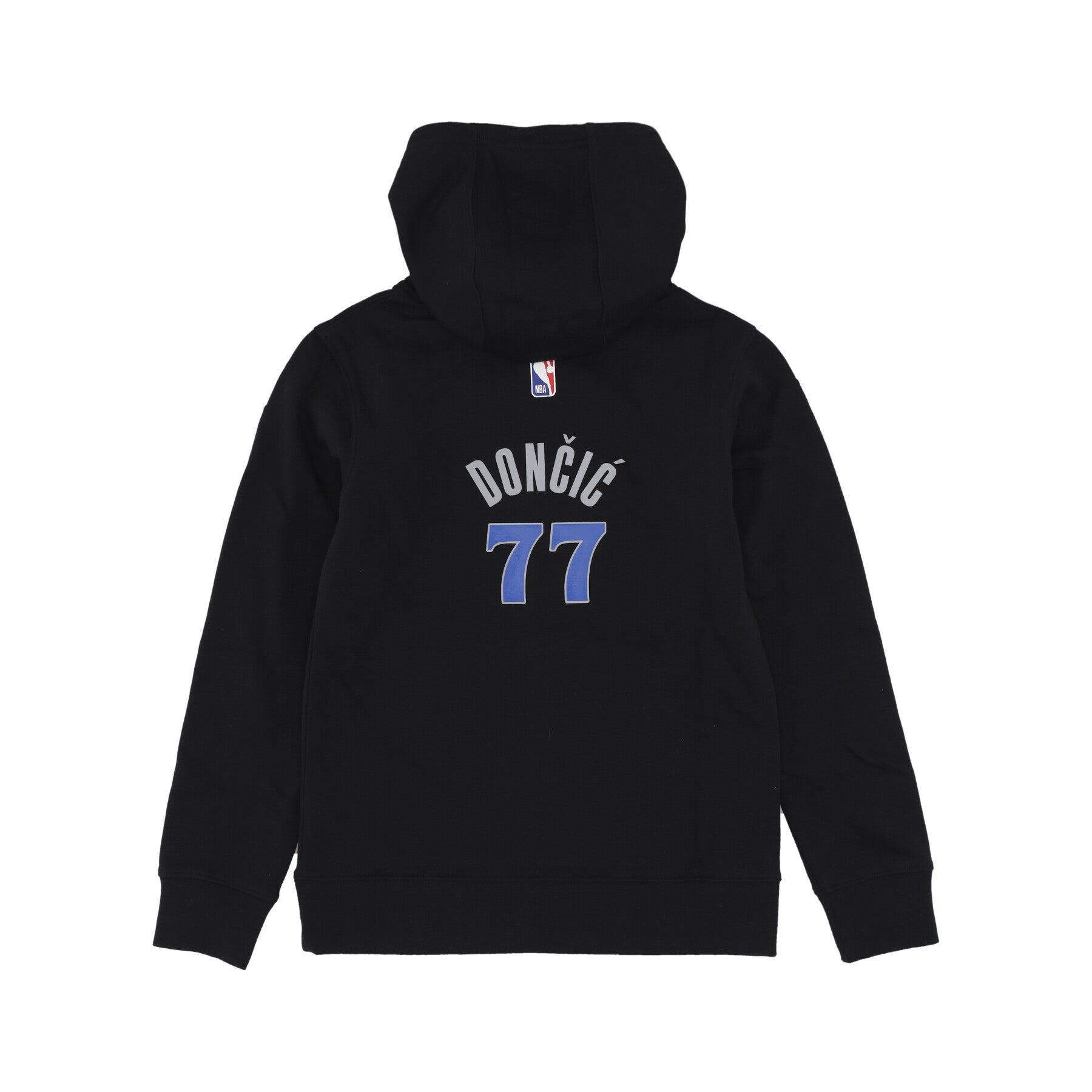 Nike Nba, Felpa Cappuccio Ragazzo Nba Club Hoodie Po Ce No 77 Luka Doncic Dalmav, Original Team Colors