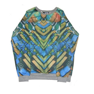 Muti, Felpa Girocollo Uomo Muti Sweatshirt Crewneck "piume", Unico