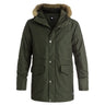 Dc Shoes, Giaccone Lungo Uomo Giacca Bamburgh, Verde Militare