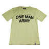 5tate Of Mind, Maglietta Uomo One Man Army Tee, Verde Pistacchio