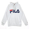 Fila, Felpa Cappuccio Uomo Classic Logo Hoody, Bright White