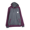 Iriedaily, Felpa Cappuccio Uomo Rugged Hoody, Anthracite Red