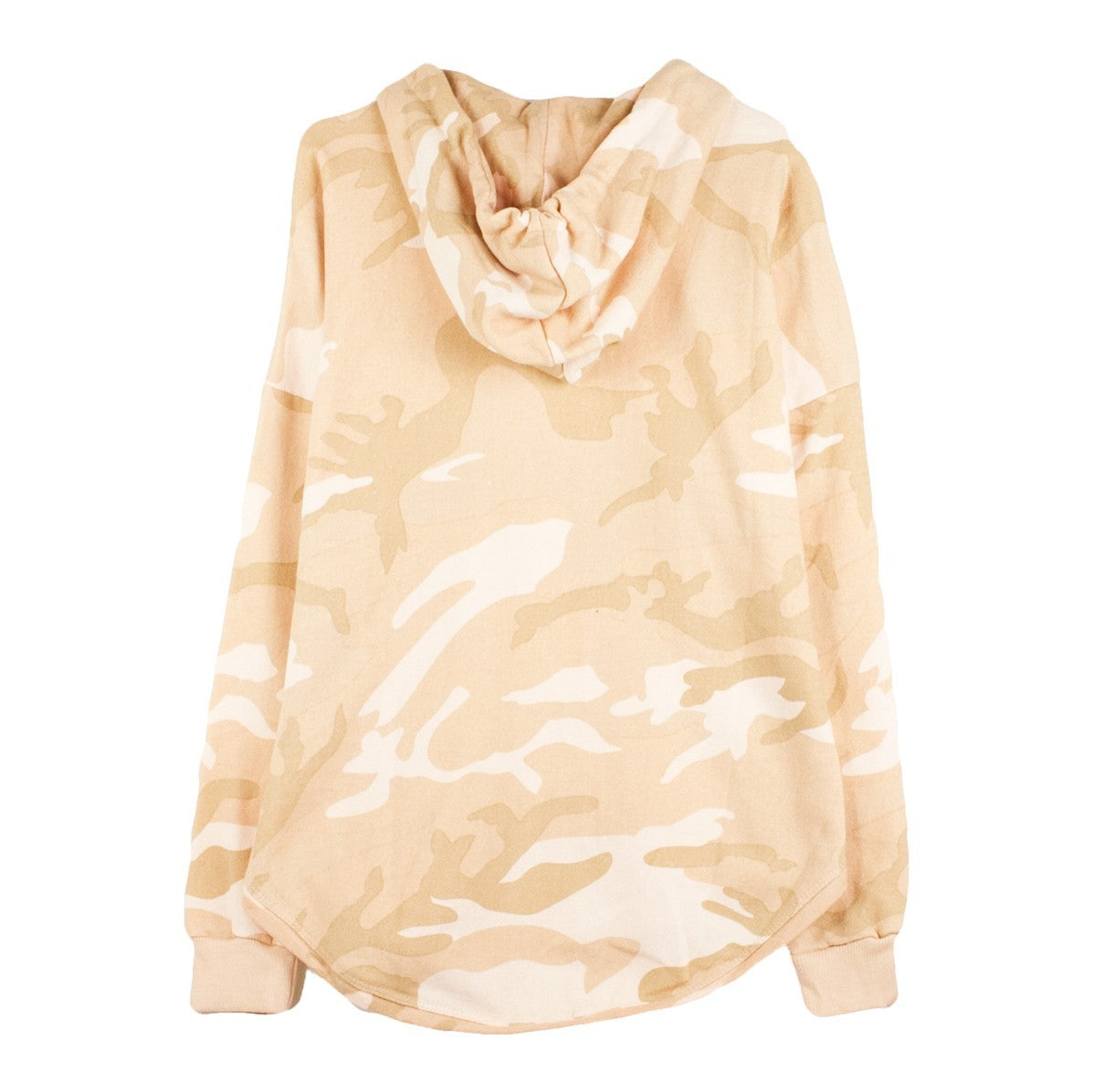 Übergroßer Camo Hoody für Damen. Rose Camo Hoodie