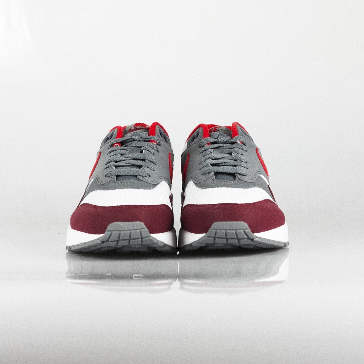 Air Max 1 White/university Red/cool Gray Men's Low Shoe