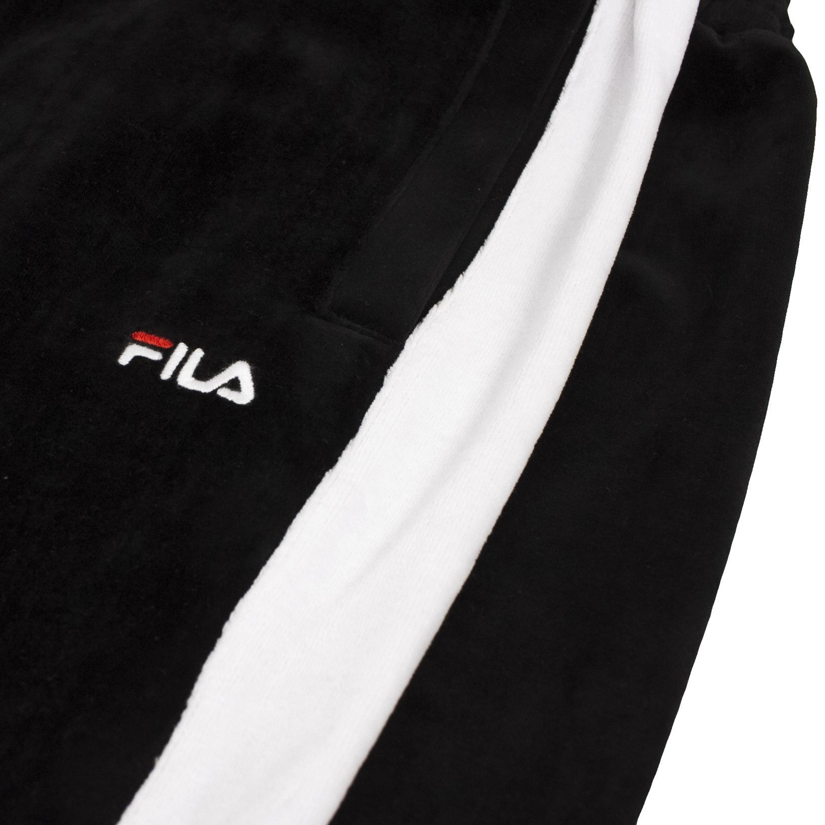 Fila, Pantalone Tuta Felpato Uomo Kevin Velvet Track Pants, 