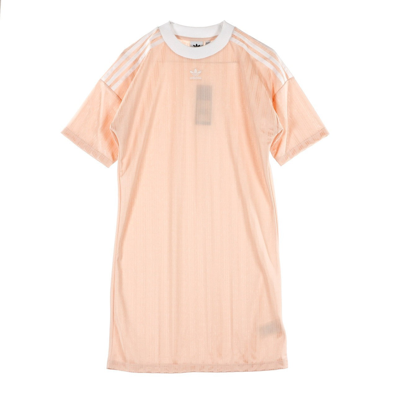 Adidas, Vestito Donna Trefoil Dress, Pink/white