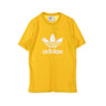 Adidas, Maglietta Uomo Trefoil T-shirt, Tribe Yellow/white