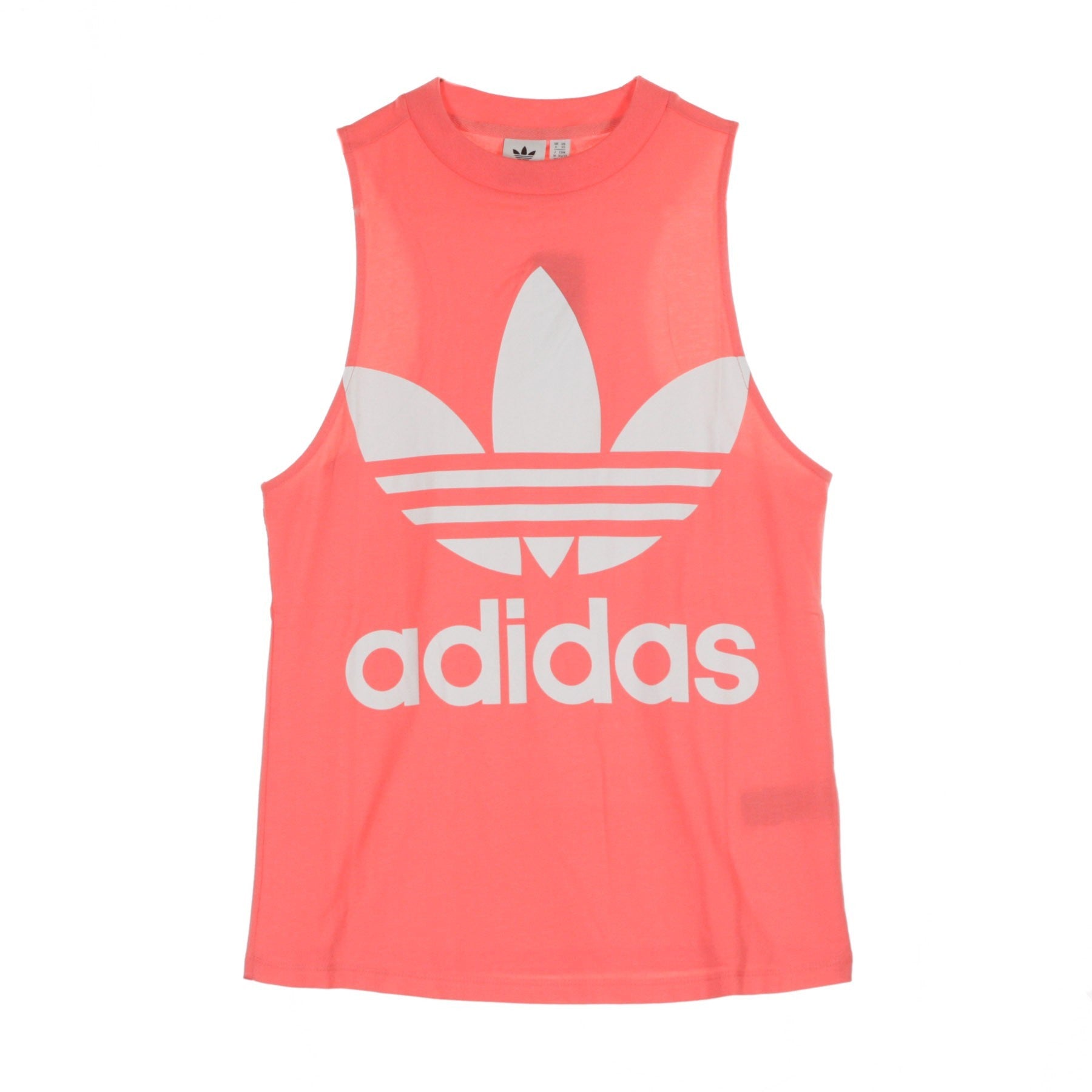 Adidas, Canotta Donna Trefoil Tank, Semi Flash Red