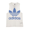 Adidas, Canotta Donna Trefoil Tank, White/super Blue