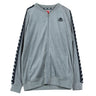 Kappa, Giacca Tuta Uomo Authentic Benetti, Grey Mist/black/white