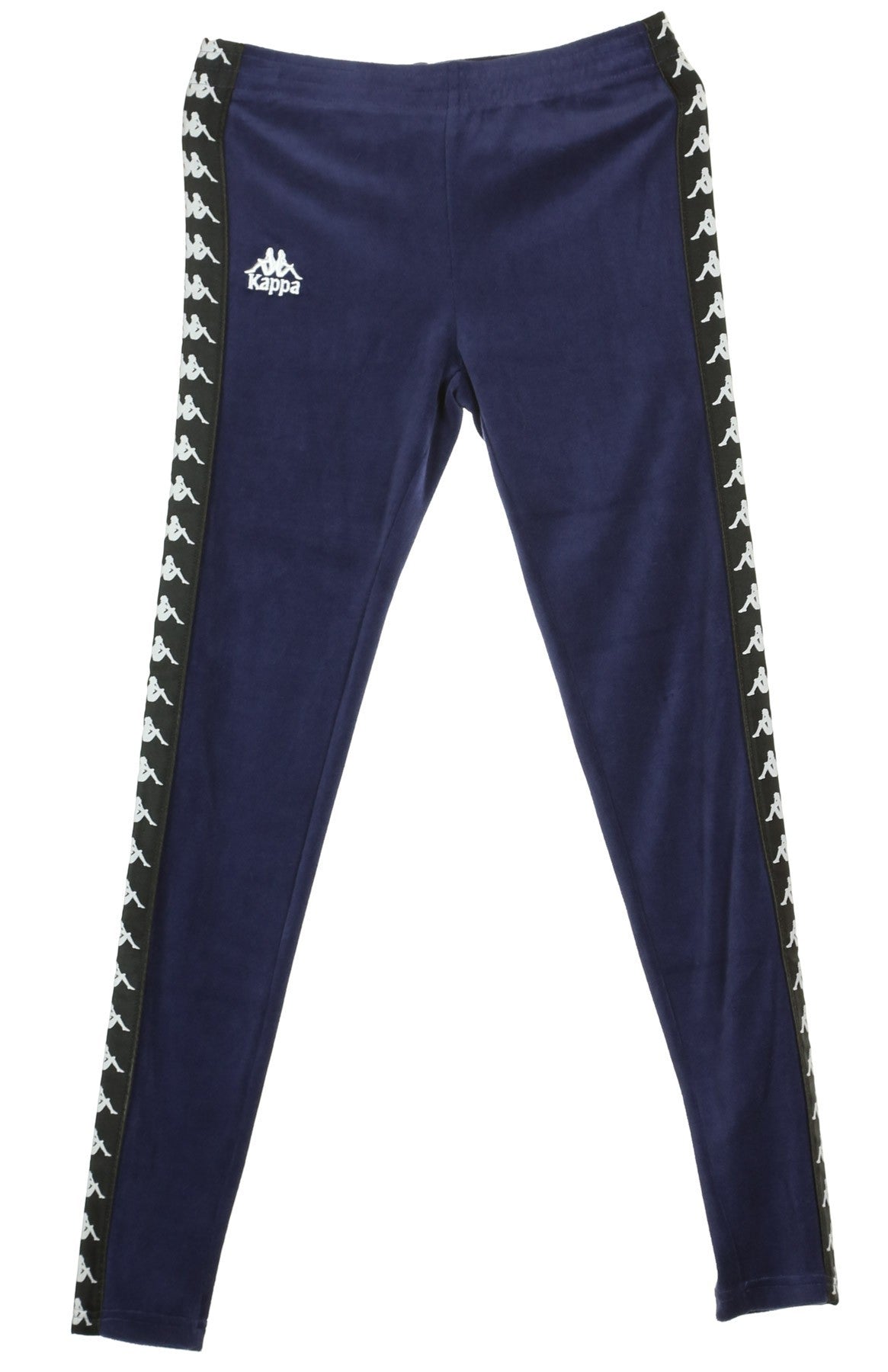 Kappa, Pantalone Tuta Donna Banda Ammu, Blue Greystone/black