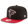 New Era, Cappellino Visiera Piatta Uomo Nfl Sideline Atlfal, Nero/rosso