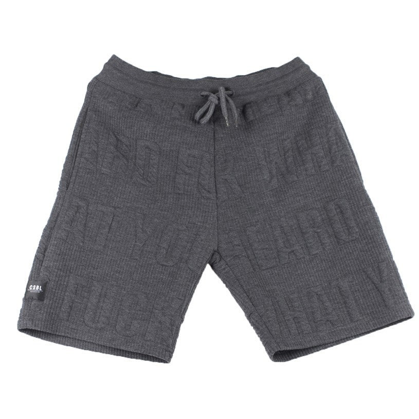 Cayler & Sons, Pantalone Corto Uomo You Heard Sweatshorts, Grigio Scuro