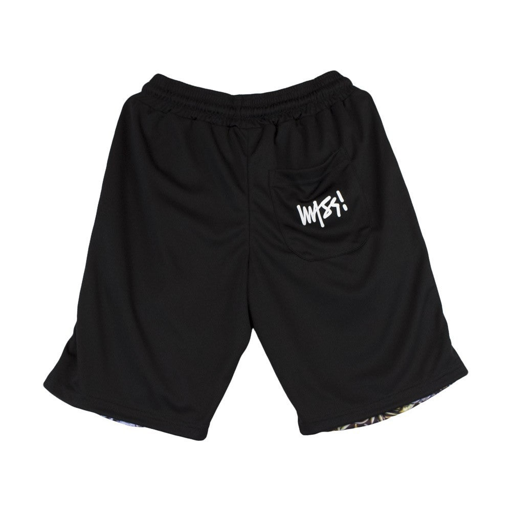 Mass Denim, Pantalone Corto Tuta Felpato Uomo R.i.p 5 Pointz Shorts, 