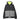 Dolly Noire, Felpa Cappuccio Zip Uomo Pittura, Black/fluo Green/grey