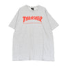 Thrasher, Maglietta Uomo Skatemag Tee, Grey/red