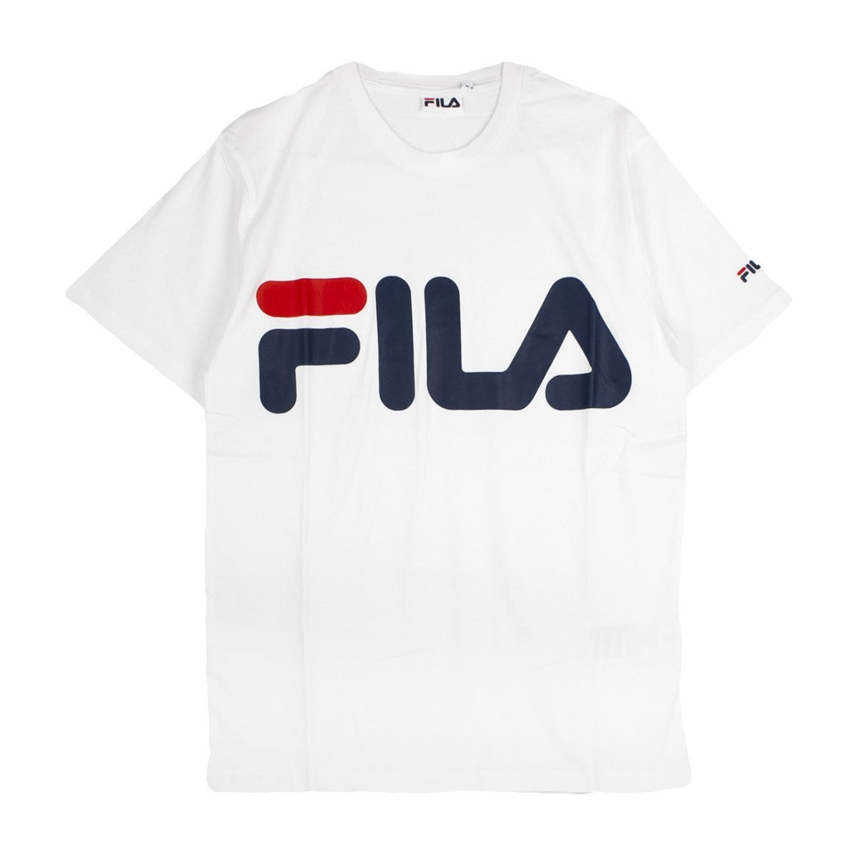 Fila, Maglietta Uomo Classic Logo Tee, Bright White