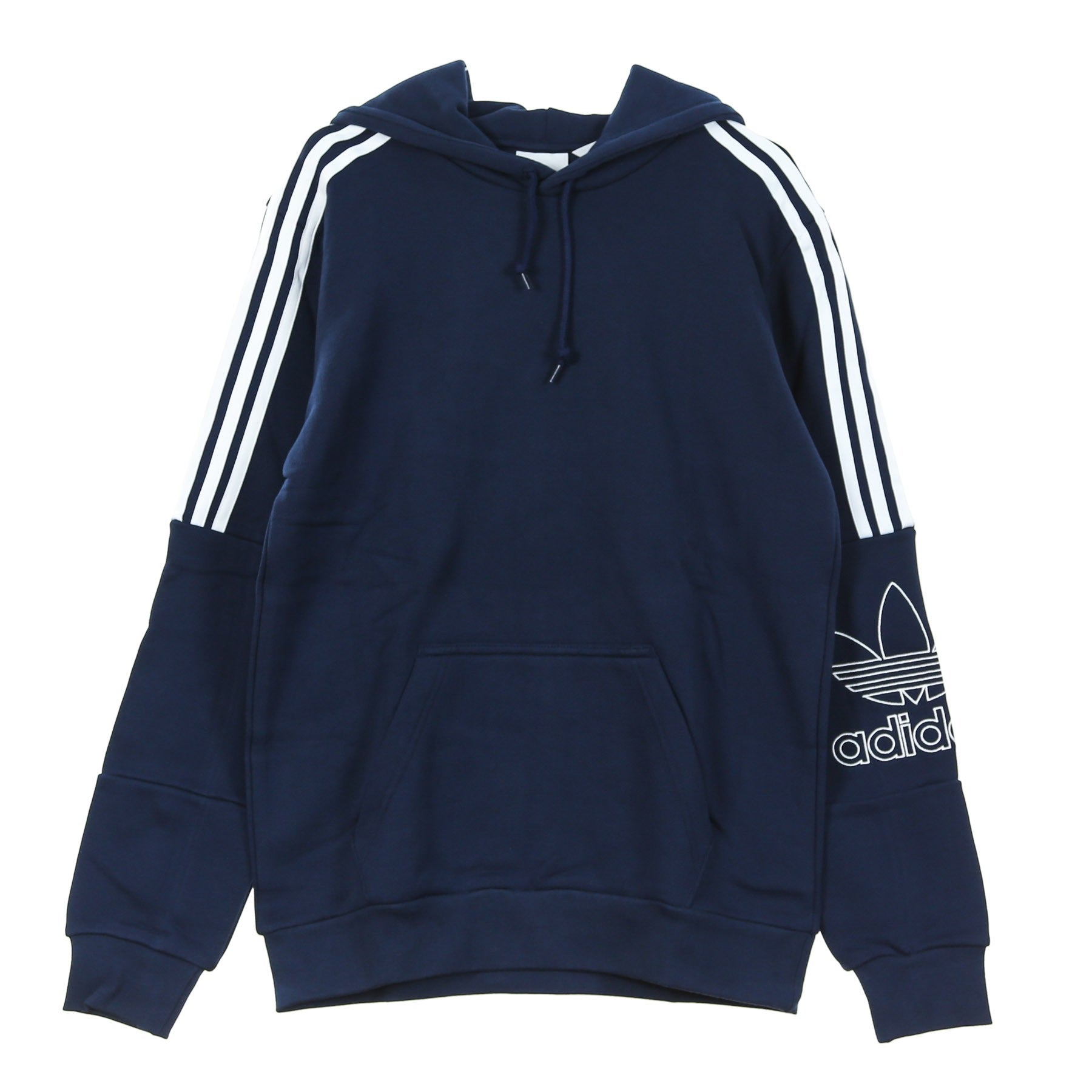 Adidas, Felpa Cappuccio Uomo Outline Hoodie, Collegiate Navy