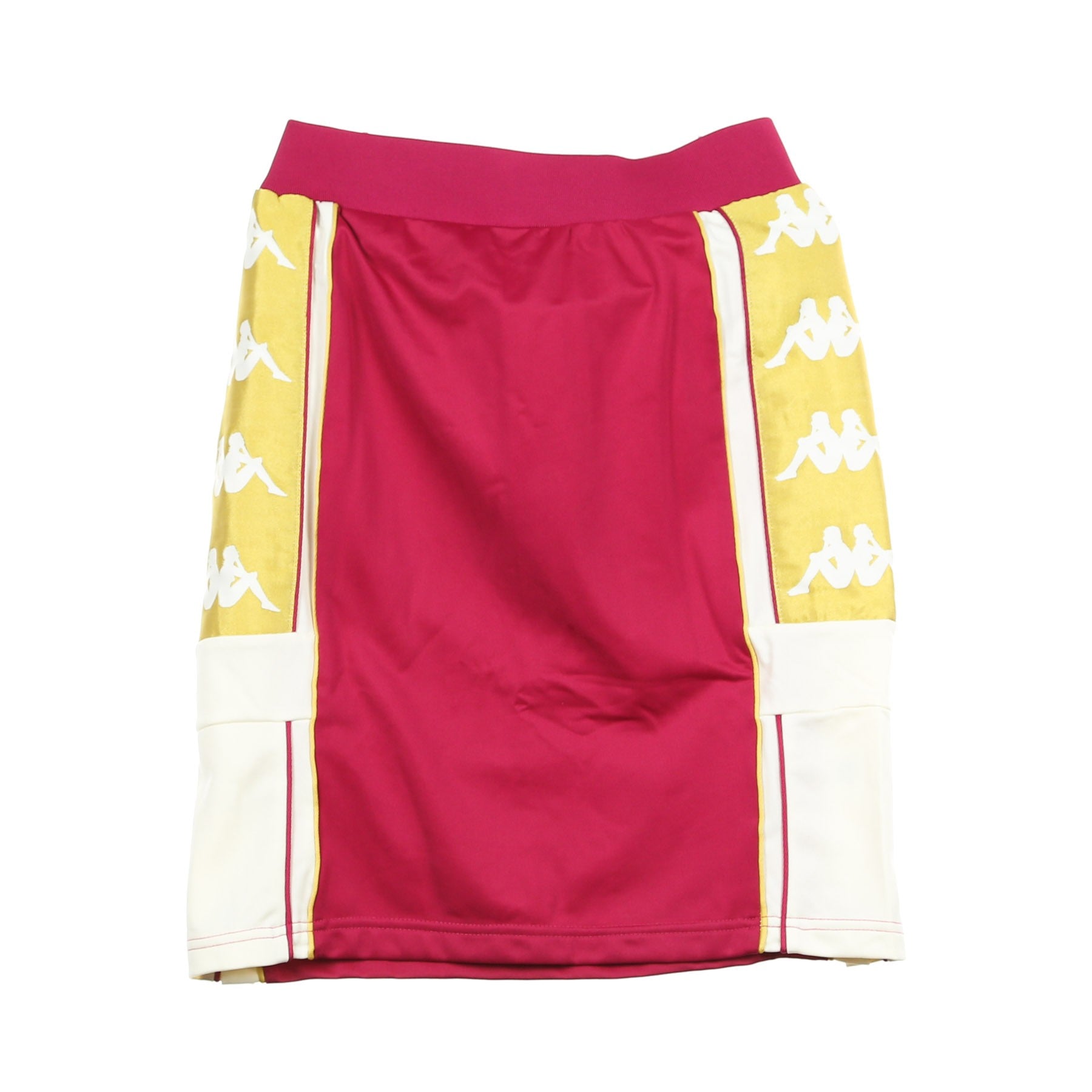 Short Skirt Women Banda 10 Askir Red Cerise/white/gold