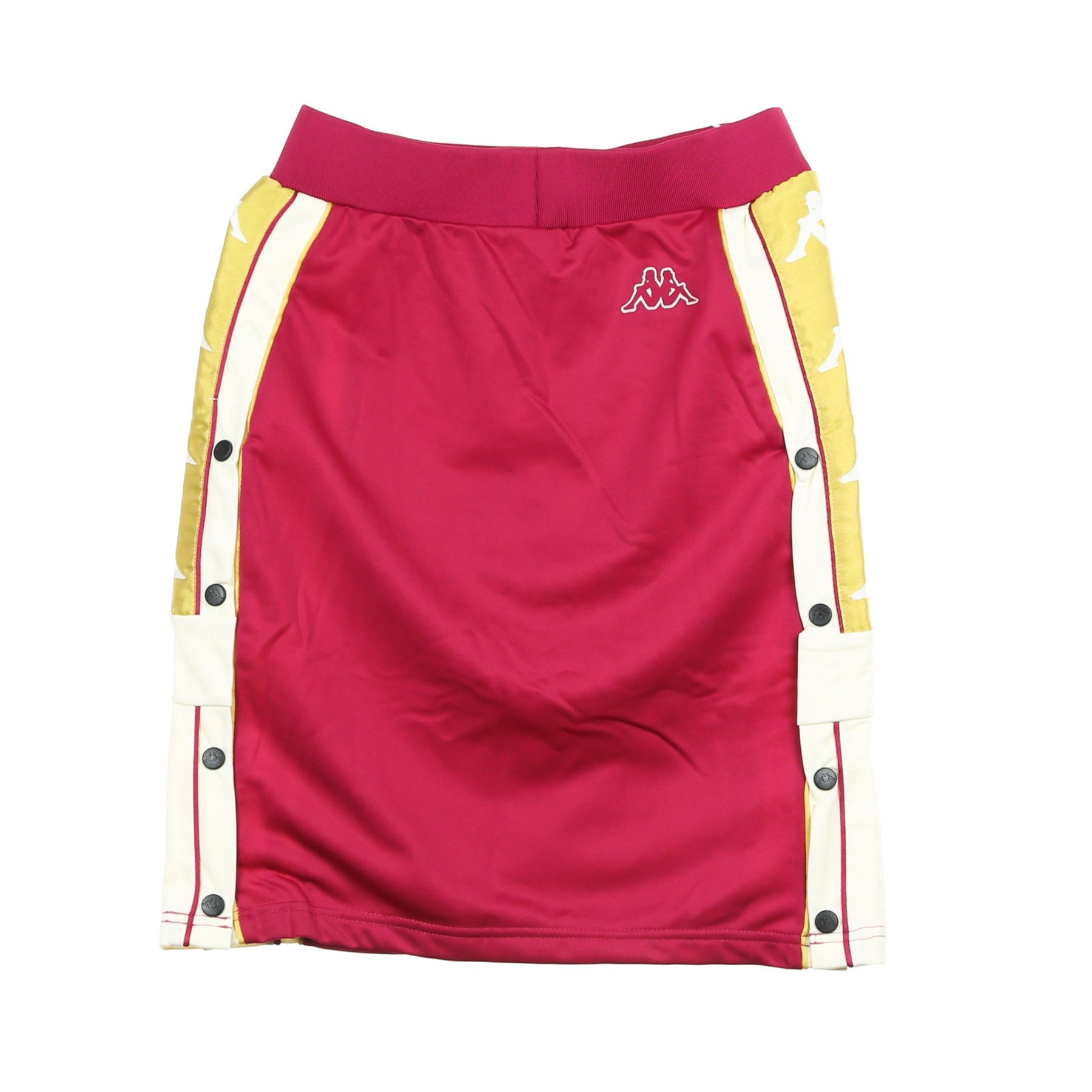 Banda 10 Askir Damen Kurzrock Rot Cerise/Weiß/Gold