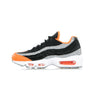 Nike, Scarpa Bassa Uomo Air Max 95, Black/black/granite/safety Orange