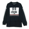 Dgk, Maglietta Manica Lunga Uomo Hustle Club L/s, Navy/white