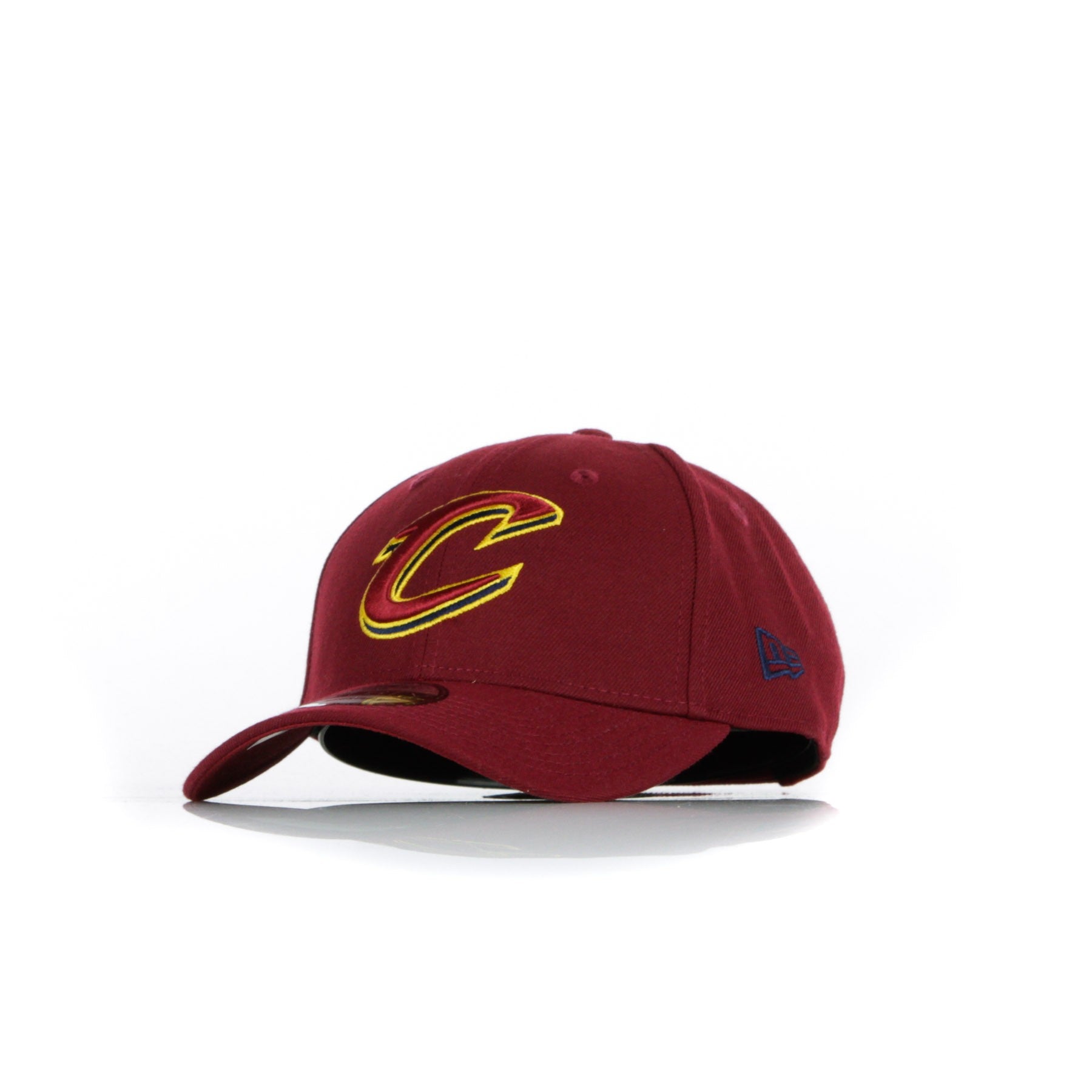 New Era, Cappellino Visiera Curva Uomo Nba The League Clecav, Original Team Colors