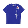 Champion, Maglietta Uomo Crewneck Tee, Blue