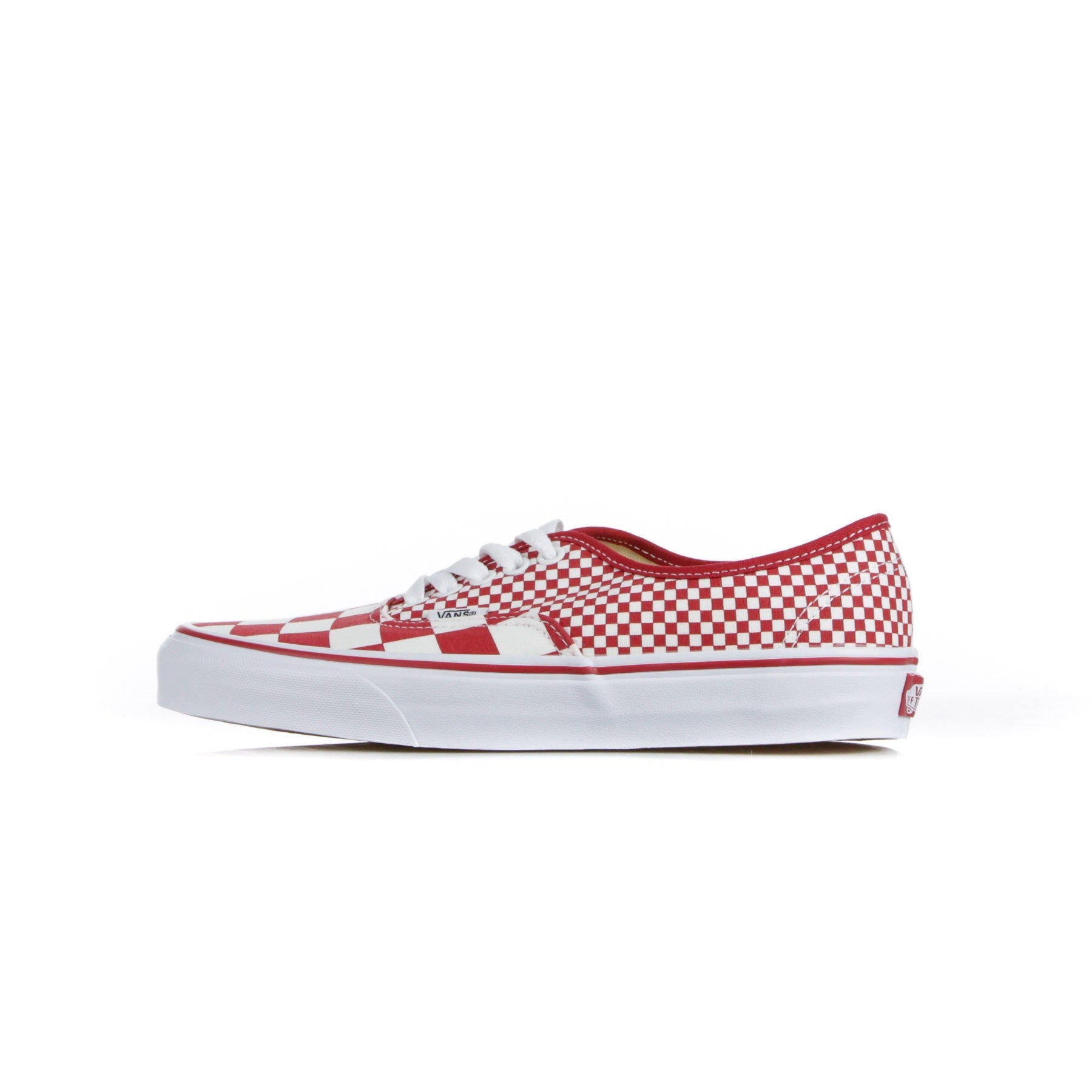 Scarpa Bassa Uomo Authentic Mix Checkerboard/chili Pepper