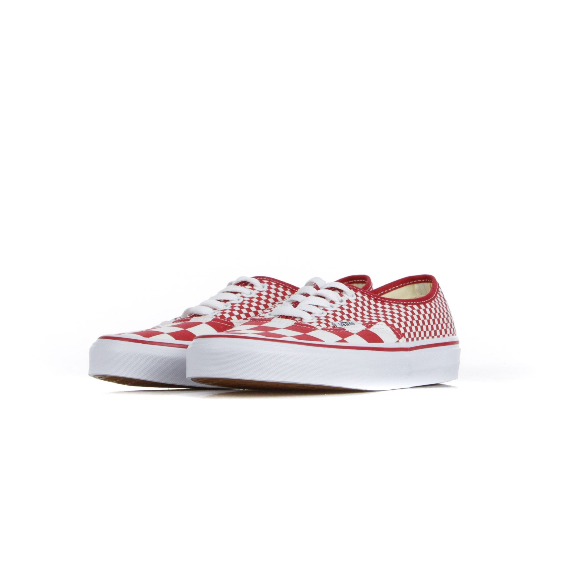 Scarpa Bassa Uomo Authentic Mix Checkerboard/chili Pepper